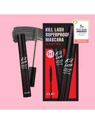 Best Seller CLIO - Kill Lash Super Proof Mascara - Double Special Ready for Shipment