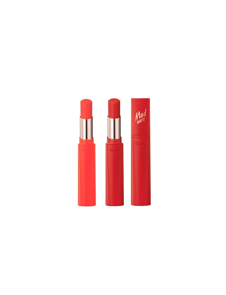 Best Seller CLIO x WooSeok - Mad Matte Stain Lipstick Immediate Availability