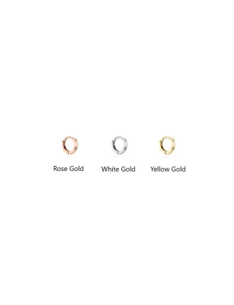 Best Seller CLUE - 11mm One Touch 10K/14K Gold Ear Pierce Just In