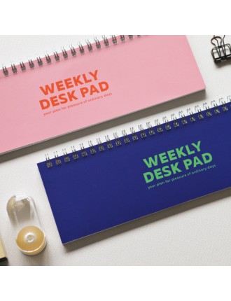 Best Seller Dailylike x 10x10 - Weekly Desk Pad New Stock