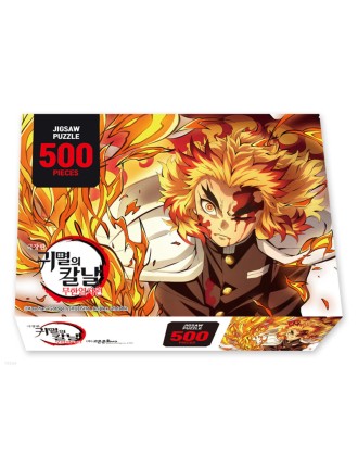 Best Seller Demon Slayer - Rengoku Flame Jigsaw Puzzle