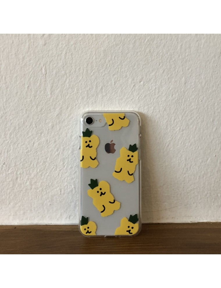 Best Seller Dinotaeng - SUN FLAVOUR! Pineapple BOBO iPhone Case New Stock