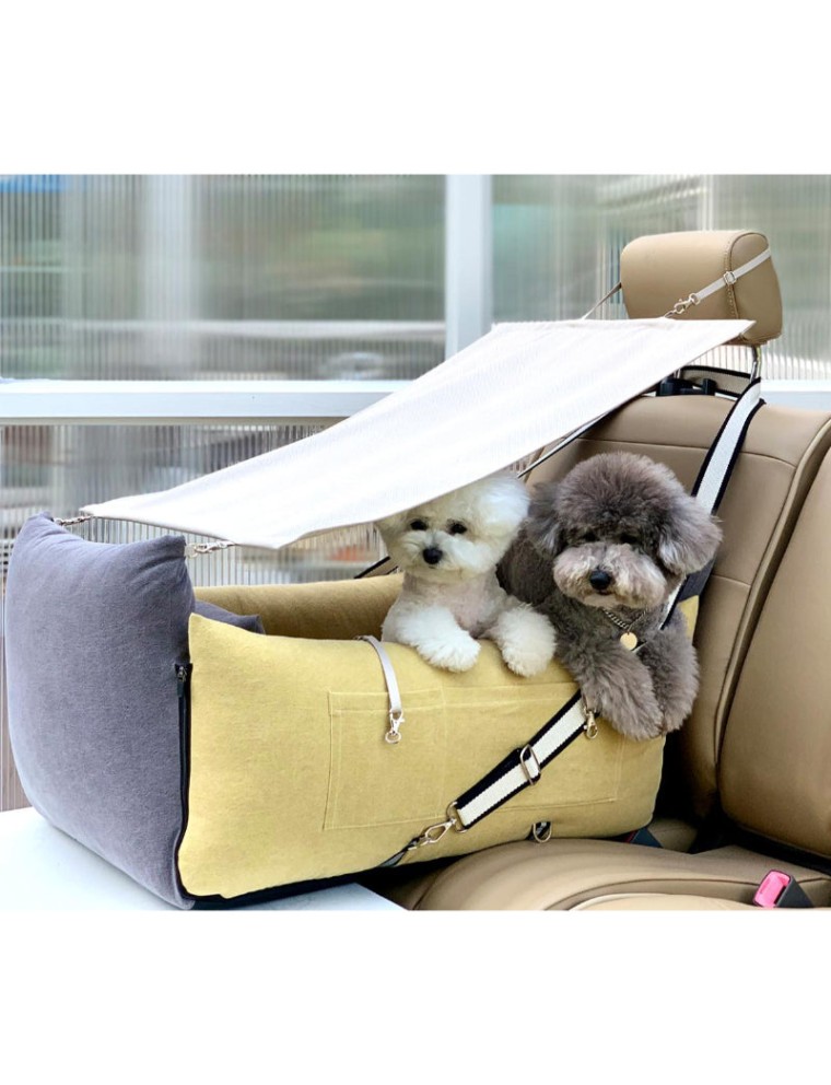 Best Seller Dugroo - Dog Car Seat With Sunshade Ready for Shipment