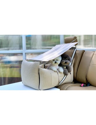 Best Seller Dugroo - Dog Car Seat With Sunshade Ready for Shipment