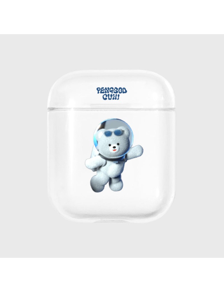 Best Seller Earpearp x Pengsoo - Space Cuni AirPods Clear Case Fresh Release