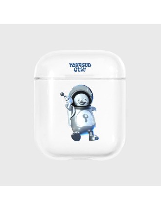 Best Seller Earpearp x Pengsoo - Space Pengsoo AirPods Clear Case Hot New Item