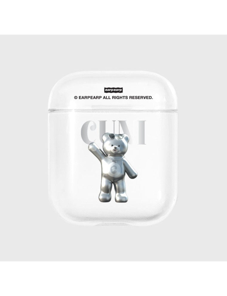 Best Seller Earpearp x Pengsoo - Steel Cuni AirPods Clear Hard Case New Release