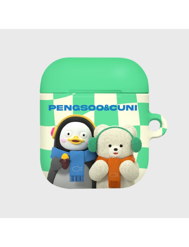 Best Seller Earpearp x Pengsoo - Winter Buddy AirPods Hard Case New Collection