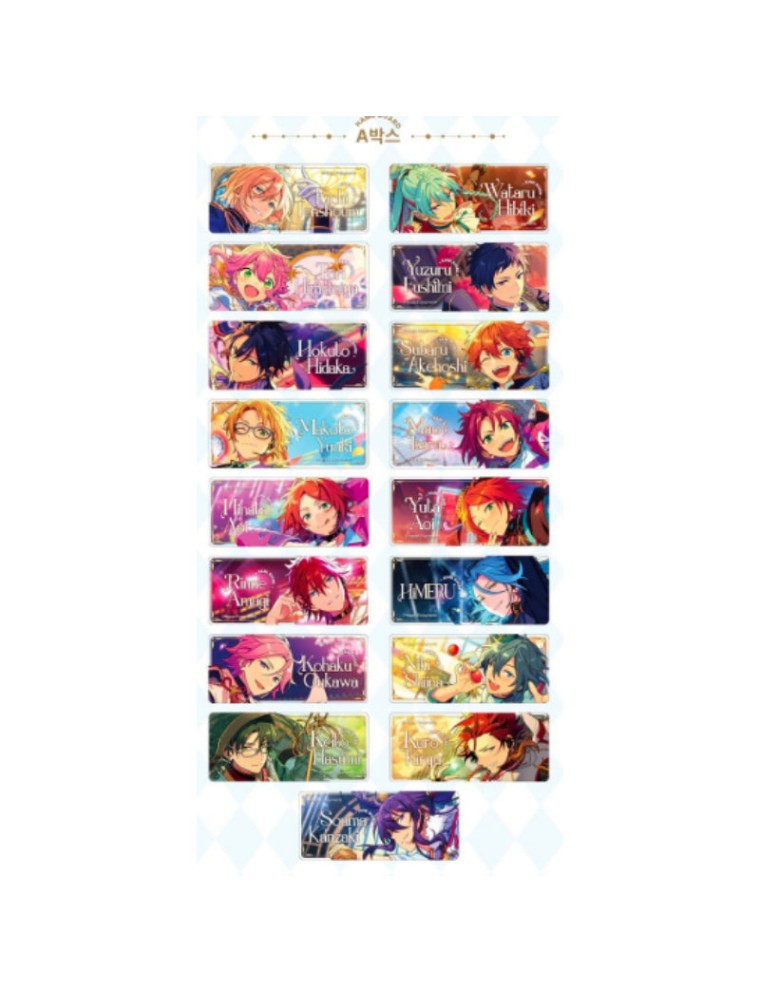 Best Seller Ensemble Stars - Illustration Acrylic Nameplate Ver 2 New Release