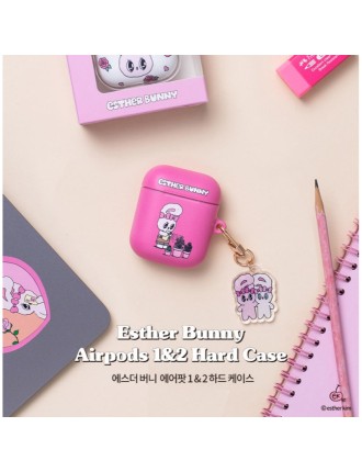 Best Seller Esther Bunny - AirPods 1/2 Hard Case + Acrylic Keyring On Hand Now