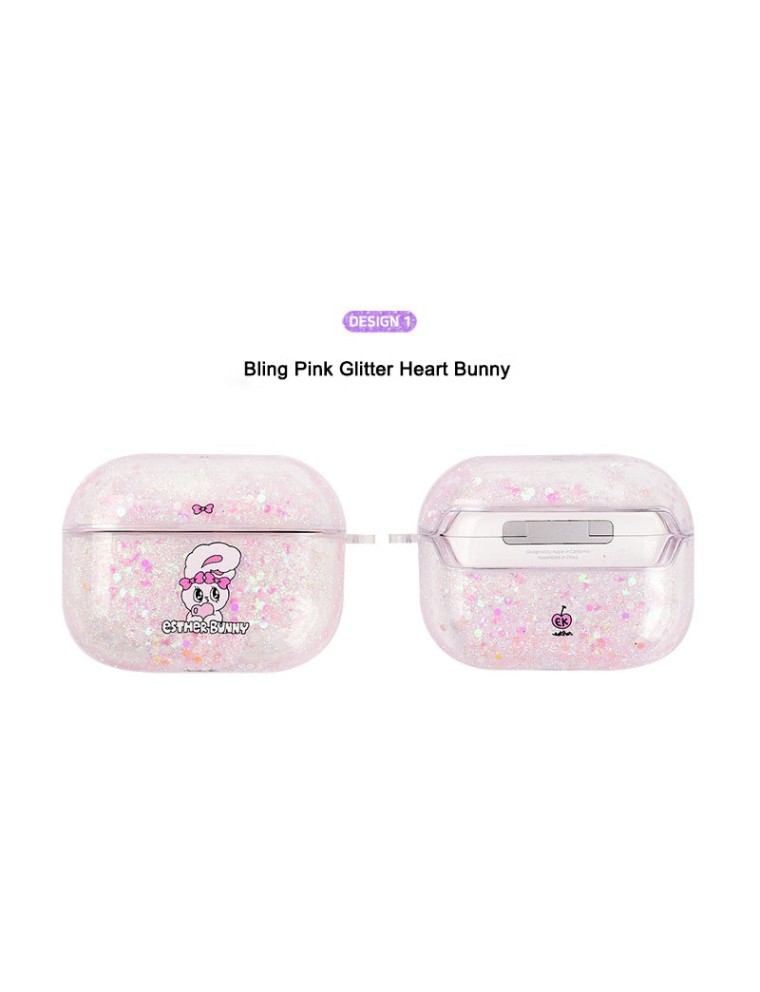 Best Seller Esther Bunny - Bling Glitter AirPods Pro Case Hot New Item