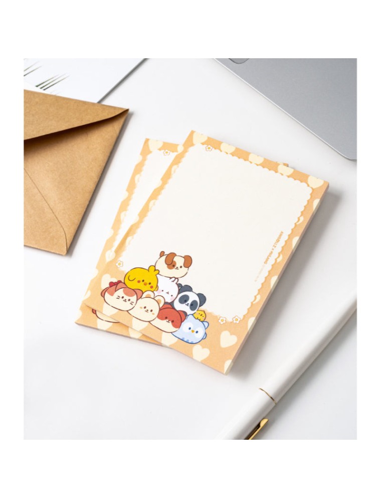 Best Seller Anirollz x Molang - Memo pad Ready for Shipment