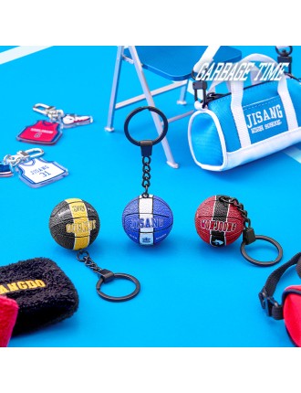 Best Seller Garbage Time - Mini Basketball Keyring Ready for Shipment