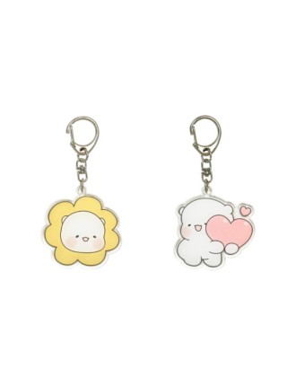 Best Seller Ggongdal x Artrank - Healing Bear Acrylic Keyring New Collection