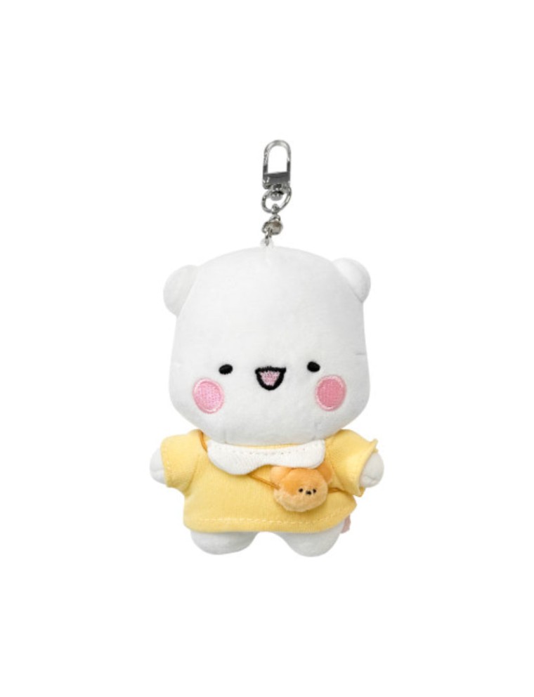 Best Seller Ggongdal x Artrank - Healing Bear Keyring Doll Available for Immediate Shipping