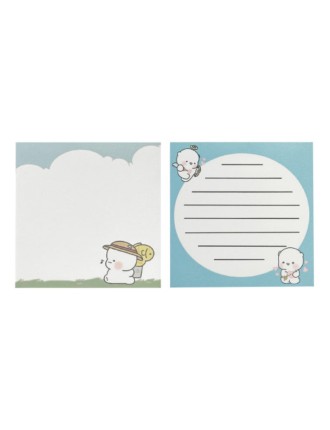 Best Seller Ggongdal x Artrank - Healing Bear Memo Pad Ready for Shipment