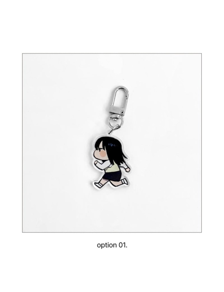 Best Seller Girl's Trial - Acrylic Keyring Limited Stock