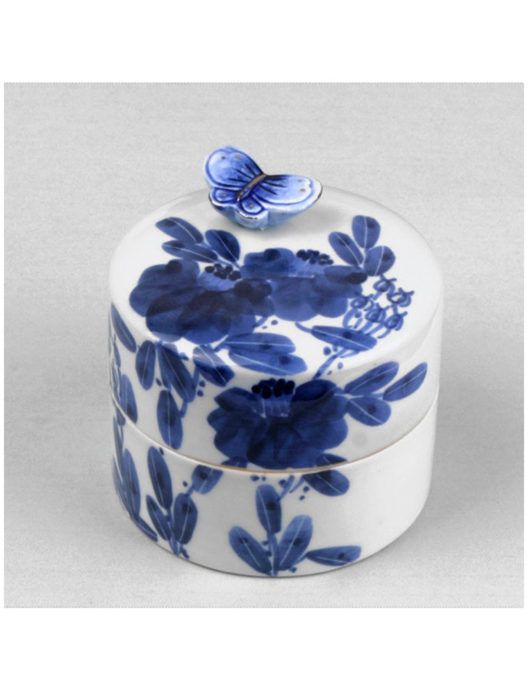 Best Seller HK Studio - Hand Painted Wide Petal Chrysanthemum Musical Jewelry Box In Stock