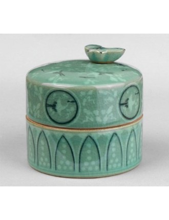 Best Seller HK Studio - Moony Celadon Musical Jewelry Box Immediate Availability