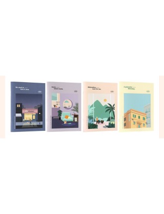 Best Seller Iconic - Haru A5 Line Notebook Just In