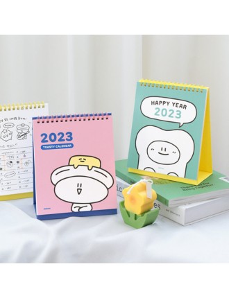 Best Seller Indigo - 2023 Toasty Cheer Up Desk Calendar Available for Immediate Shipping