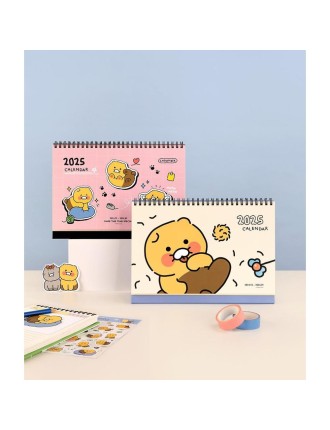 Best Seller Kakao Friends - Choonsik 2025 Basic Desk Calendar Just Launched