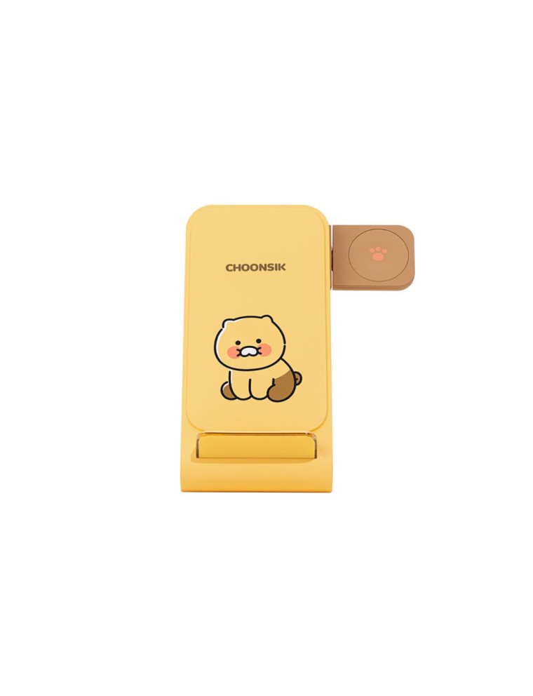 Best Seller Kakao Friends - Choonsik 3 in1 Wireless Charging Pad (Apple)