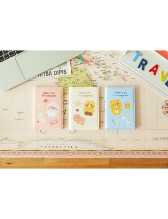 Best Seller Kakao Friends - Little Friends What's in My Luggage Passport Case In Stock