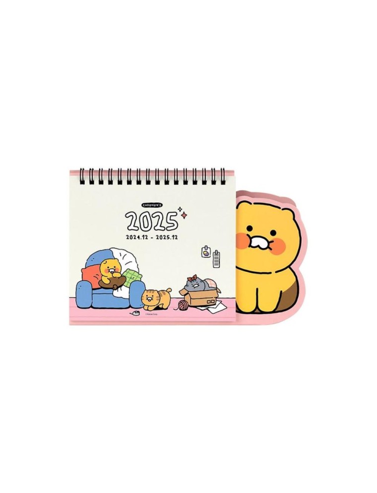 Best Seller Kakao Friends - Peeping Choonsik 2025 Desk Calendar New Release