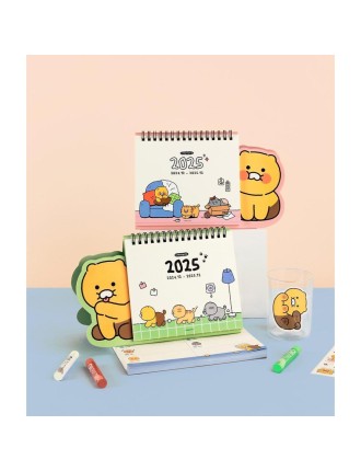 Best Seller Kakao Friends - Peeping Choonsik 2025 Desk Calendar New Release