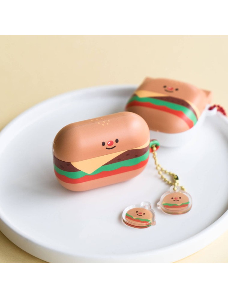 Best Seller Avofriends - Cheeseburger AirPods Case Latest Edition