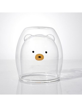 Best Seller Korean Little Buddy - Double Glass Cup Fresh Release