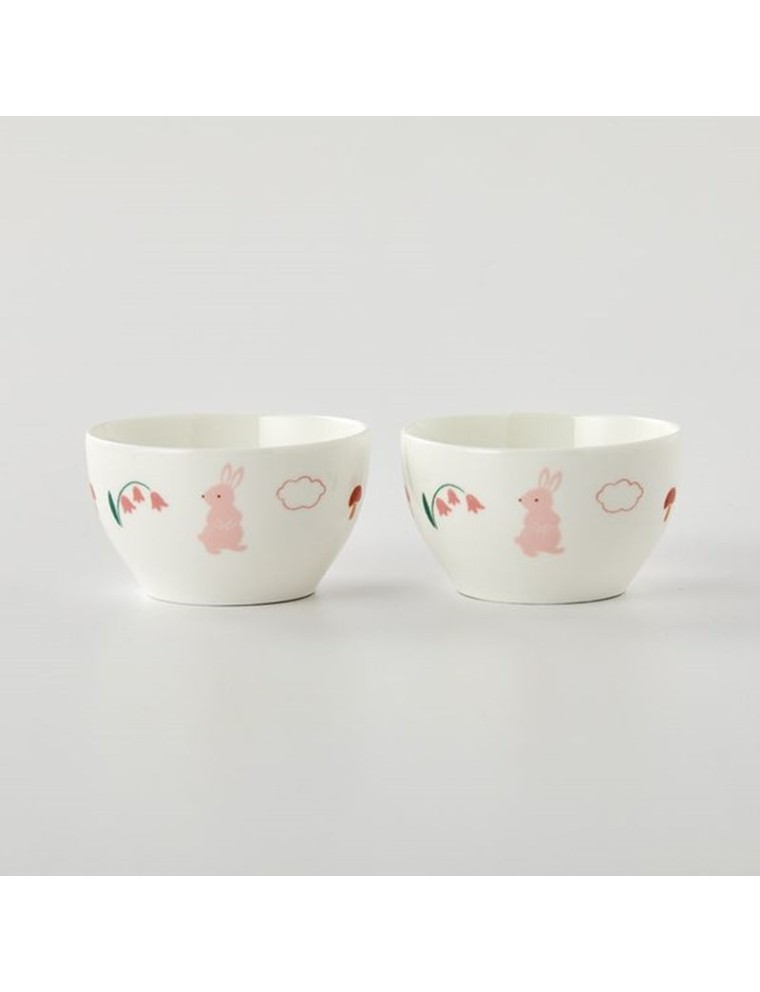 Best Seller Korean My Rabbit - Porcelain Bowl 2P Set Just In