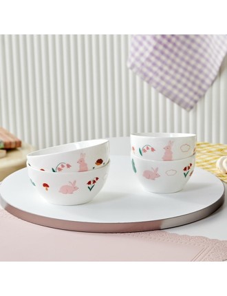 Best Seller Korean My Rabbit - Porcelain Bowl 2P Set Just In