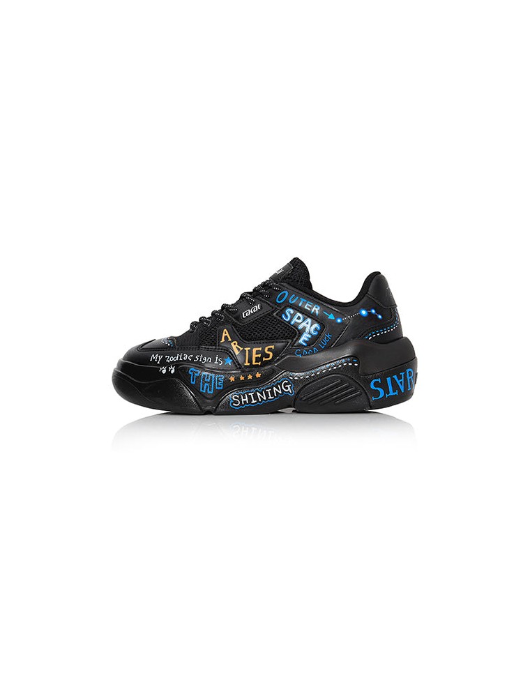 Best Seller Lakai - Hati Graffiti Shoes - Black Constellation - Aries New Stock