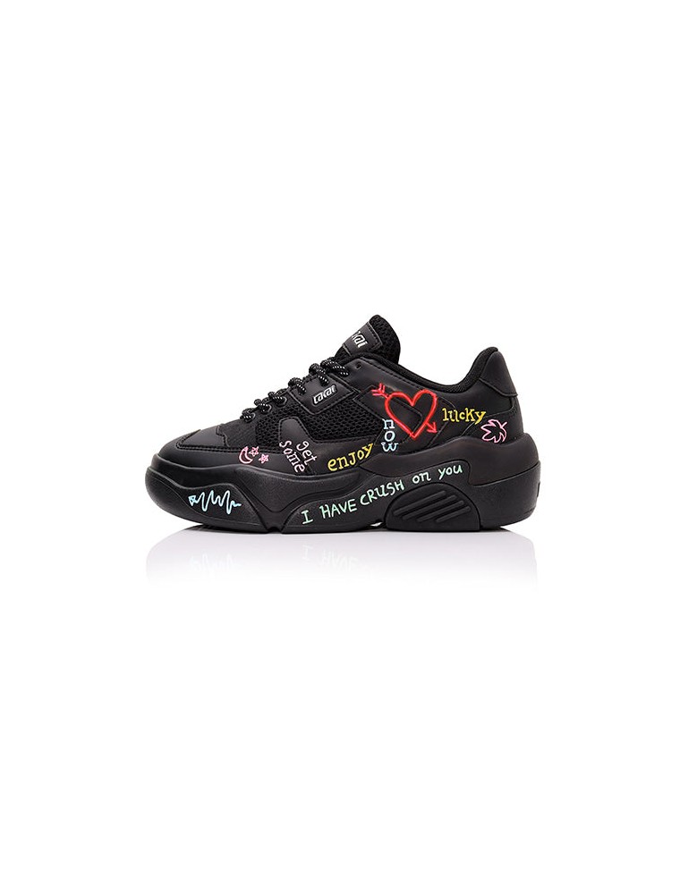 Best Seller Lakai - Hati Graffiti Shoes - Black Neon Available for Immediate Shipping